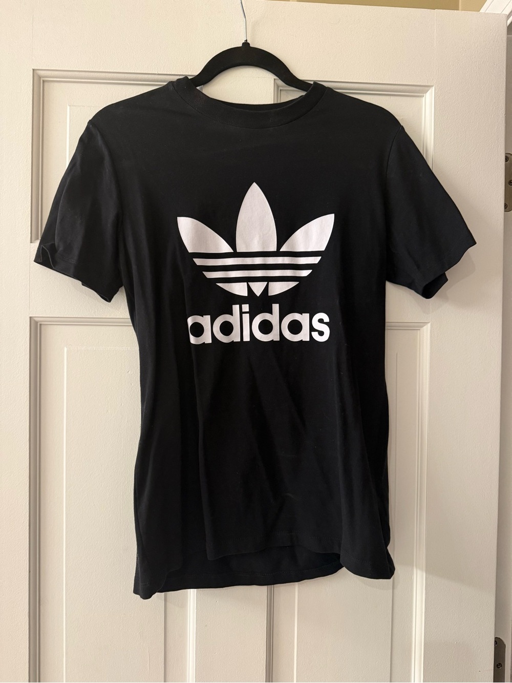 Adidas Originals Adicolor Classics Trefoil Tee Black White Size M